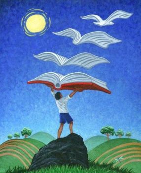 reading gives you wings