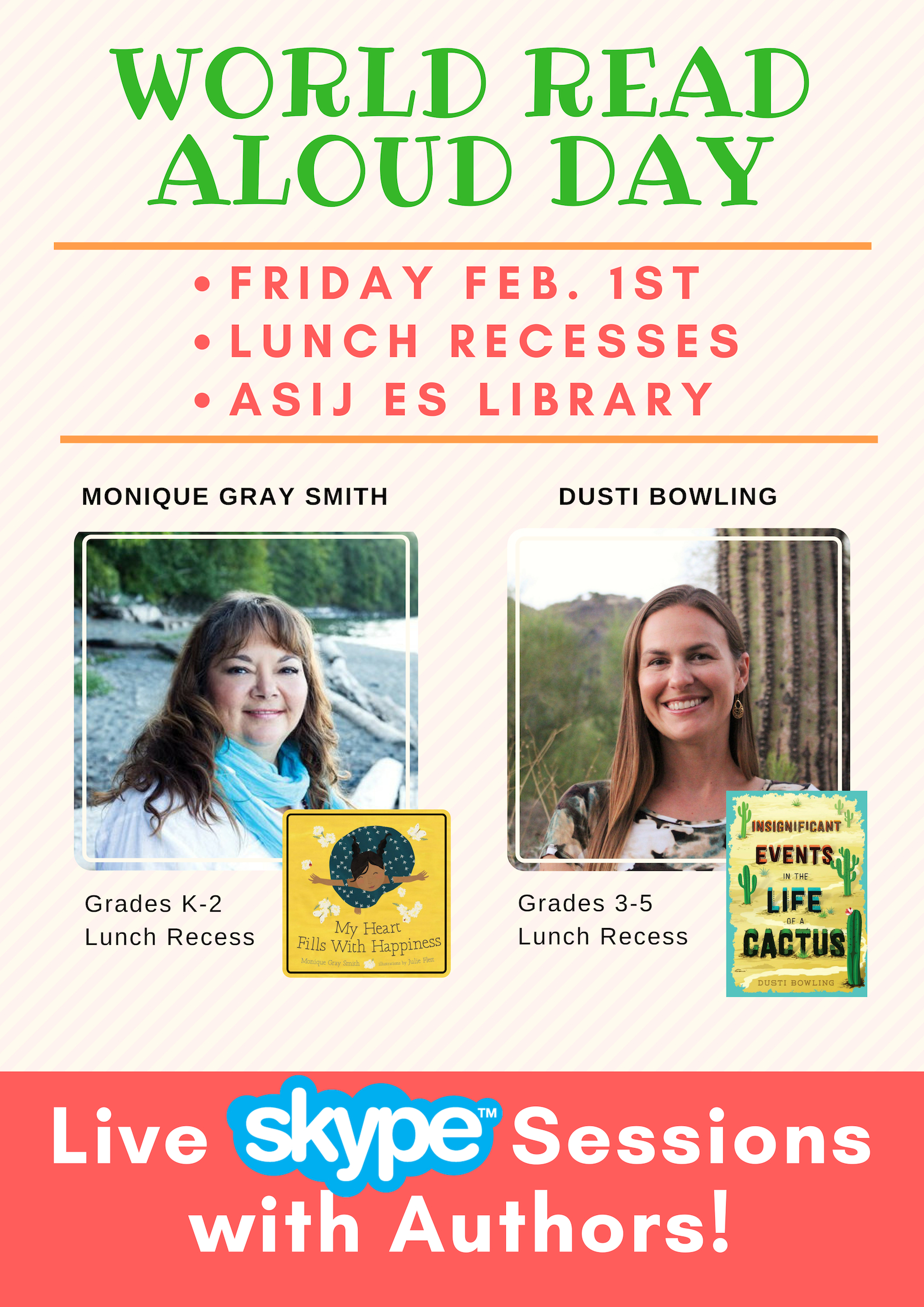 world read aloud poster