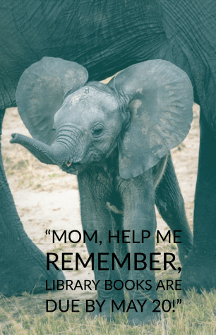 Books Due Back Elephant Poster.png